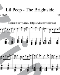 Sheet music and midi files for piano. The Brightside.