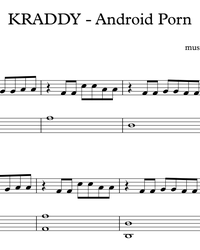 Sheet music and midi files for piano. Android Porn (OST "Step Up Revolution").