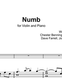 Sheet music and midi files for piano. Numb.